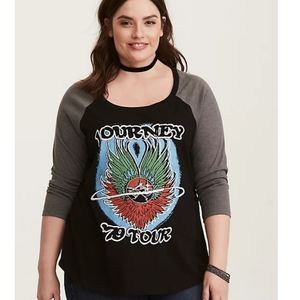 Journey '79 Tour Torrid Top size 3